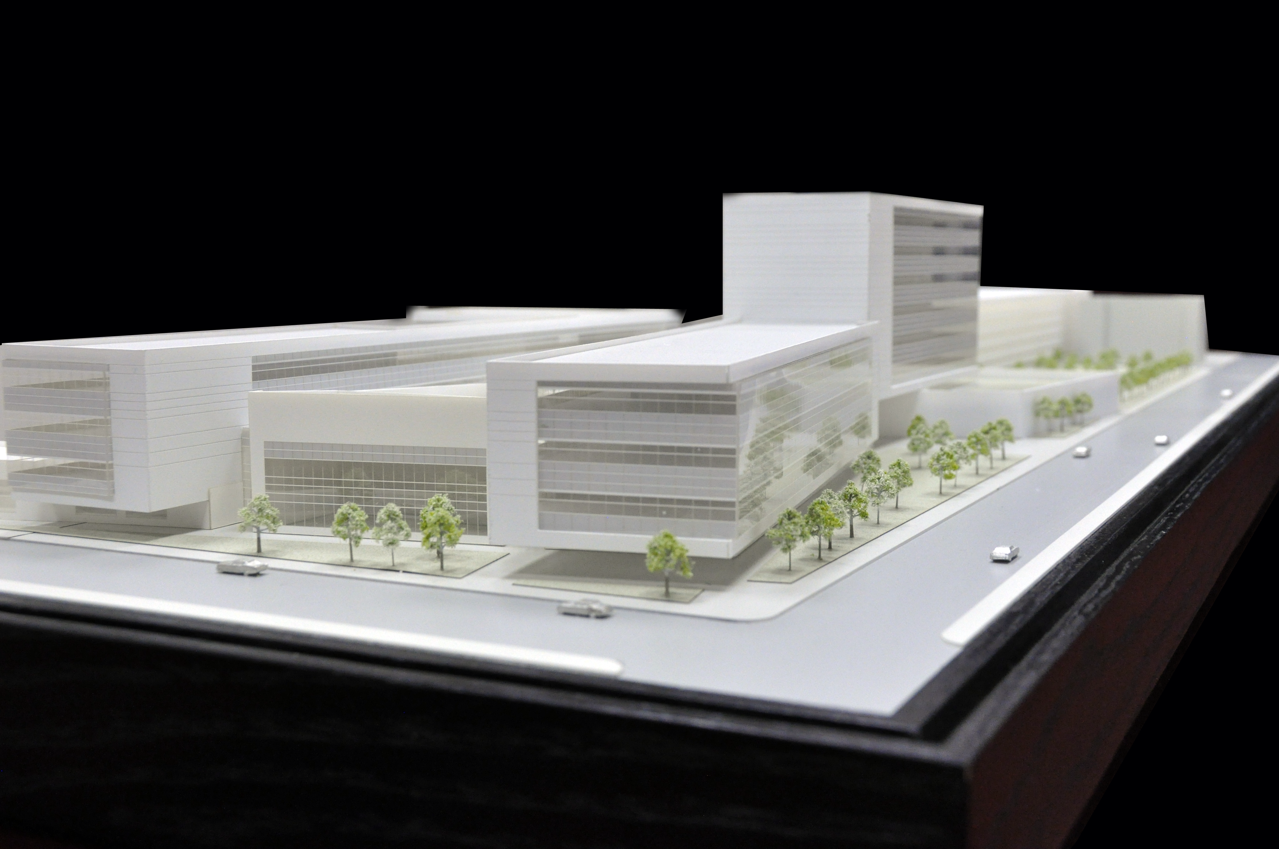 Scale Model of New Malcolm X College facility